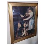 "The Reading Lesson" by Charles Burton Barber