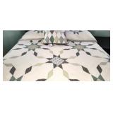 Quilted Comforter Set Full