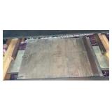 Leaf unfolds from underneath