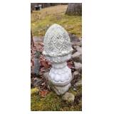 Pair of Concrete Pineapples