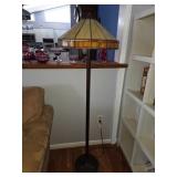 Tiffany Style Mission Floor Lamp