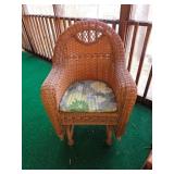 Rattan Glider Chair