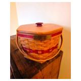 Longaberger 1997 Christmas Collection Snowflake Basket