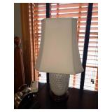 Pair of Pierced Asian Lamps