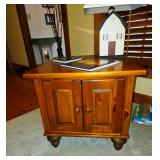 Pine Cabinet/End Table