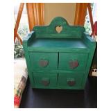 Sm. vtg 4-Drawer Cabinet