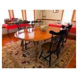 Maple Drop Leaf Table 48" L w/2 additional 15" leaves