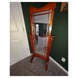 Oak Cheval Mirror