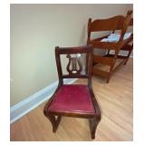 Leather Seat Lyre Back Child