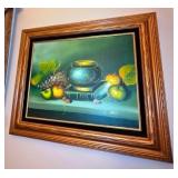 Still Life Oil by artist J. Paul