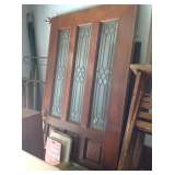Beautiful Glass & Wood Front Door