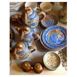 Vintage Dragon Tea Set