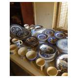 Blue Willow Dishes Collection