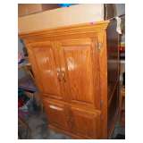 Oak Entertainment Center