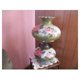 Vintage Fenton Lamp