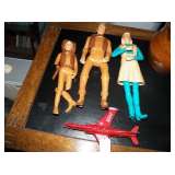 Vintage Figurines & Toy Plane