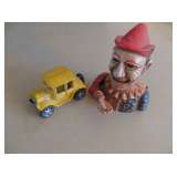 Vintage Humpty Dumpty Cast Iron Bank