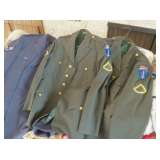 Airforce and Army uniforms