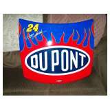 Jeff Gordon signed Hood Replica