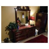 Bassett Dresser & Mirror -- $325.00
