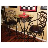 Pub Table w/ 2 Chairs--$175.00