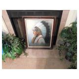 Indian Chief Picture -- $ 75.00