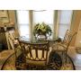 Glass Top Table w/4 Chairs--$300.00