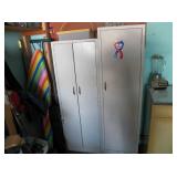OLD METAL CABINETS