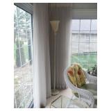 WHITE WICKER SET