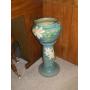 CLEMATIS JARDINIERE W/PEDESTAL