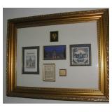 Framed wallpaper from the Biltshire