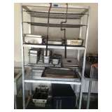RESTURANT FOOD RACK AND TRAYS