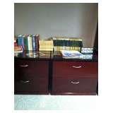 Cherry file cabinets-SOLD