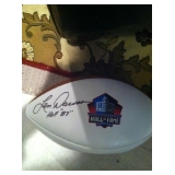 Len Dawson autographed football=SOLD