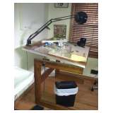 Drafting table & chair