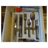 Complete contents of drawer (Reed & Barton 18/10 Stainless)