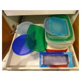  Complete contents of cabinet (Rubbermaid)