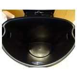 45L SS Garbage Can w/ plastic liner