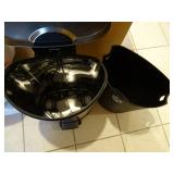 45L SS Garbage Can w/ plastic liner