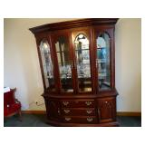 Sumter Cabinet Corp. Korn Industries, Made in USA. China Cabinet with Lite 2 piece *Contents not inc