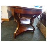 CTH Manu Sherrill, Round End Table, 28" Round x 26" Tall. Paid $2,050.00