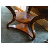 CTH Manu Sherrill, Round End Table, 28" Round x 26" Tall. Paid $2,050.00