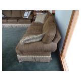 Hickory White, Custom Sofa 88" Long, Fabric Protection, with Accent Pillows, Paid $3,600.00 ** WARNI