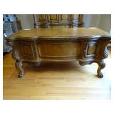 Michael Amini Signature Series by Aico, Desk. Measures: 66 1/2" W x 33" D x 31"T ** WARNING LARGE IT