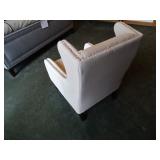 Fabric Chair with Wings