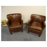 Restoration Hardware Sitting Chairs (Pair)