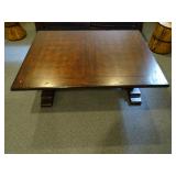 Hekman Cocktail Table, Model 81217. Purchased at Gormans Furniture Measures: 59" W x 43" D x 20" T *