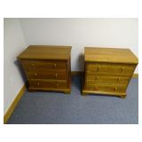  Durham Furniture Night Stand (Pair). Measures: 28" W x 17 1/4" D x 27 1/2" T