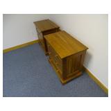  Durham Furniture Night Stand (Pair). Measures: 28" W x 17 1/4" D x 27 1/2" T