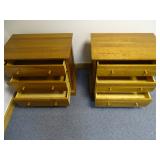  Durham Furniture Night Stand (Pair). Measures: 28" W x 17 1/4" D x 27 1/2" T